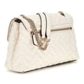 Miniatyrbild 2 av 2: GUESS Axelficka i krämfärg för kvinnor - Melisandra Convertible Xbody Flap Bag Shell 309958