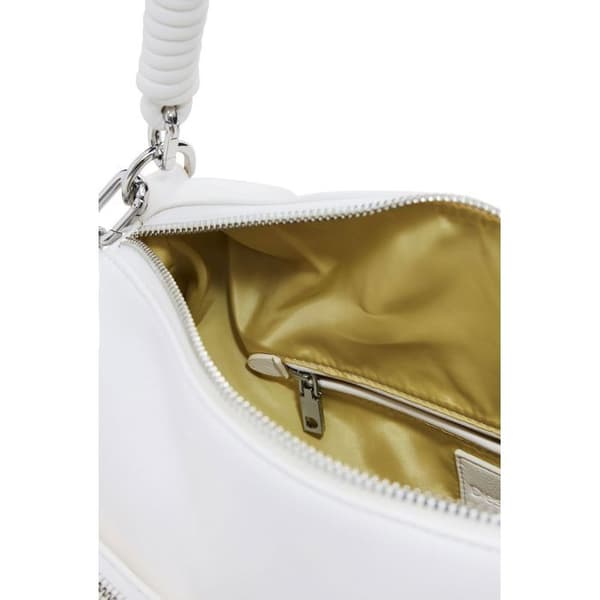 Desigual axelväska vit för kvinnor - Half Banana Handbag 310871