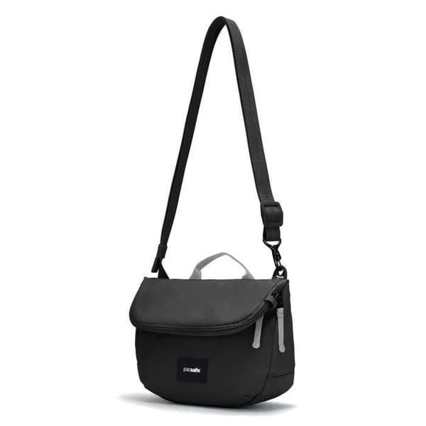 Sac à bandoulière GO anti-theft RFID 24 cm - PACSAFE - jet black