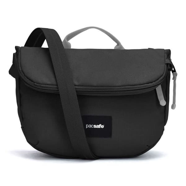 Sac à bandoulière GO anti-theft RFID 24 cm - PACSAFE - jet black
