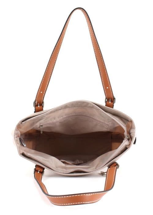 Axelväska - PICARD - Sonja - Beige - Nylon - 270 g