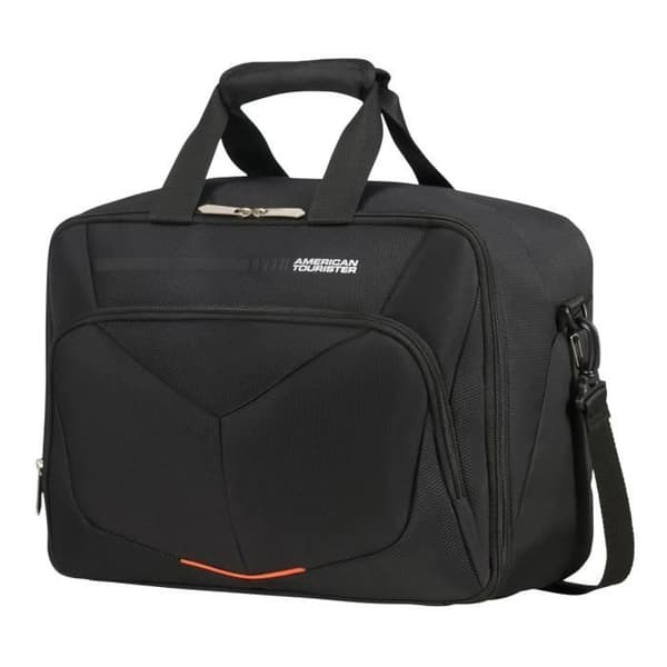 Axelväska med band - American Tourister - Summerfunk - Svart - 40x30x19 cm - 780 g