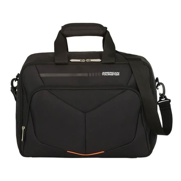 Axelväska med band - American Tourister - Summerfunk - Svart - 40x30x19 cm - 780 g