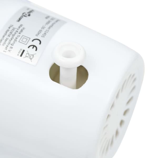 vidaXL Pöytätuuletin 3 nopeutta 30 cm 40 W valkoinen