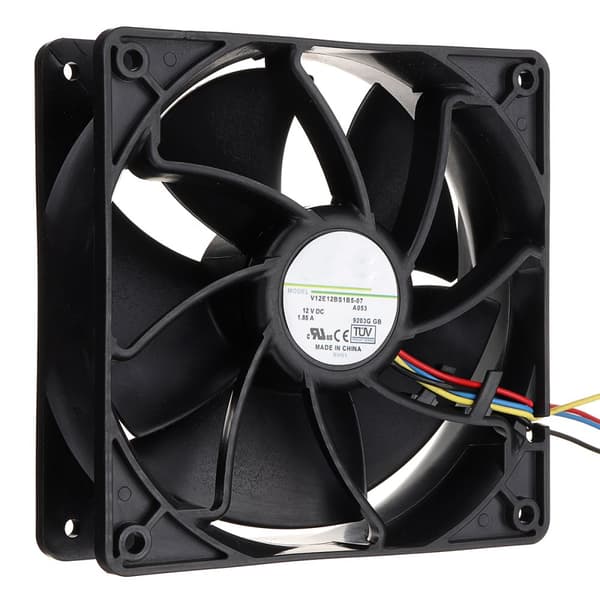 7500 RPM 12V tietokoneen suorittimen jäähdyttimet 4pin DC harjaton PC Tietokonetyöasema Kotelon jäähdytystuuletin 120 * 38mm jäähdyttimen