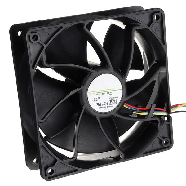 7500 RPM 12V tietokoneen suorittimen jäähdyttimet 4pin DC harjaton PC Tietokonetyöasema Kotelon jäähdytystuuletin 120 * 38mm jäähdyttimen