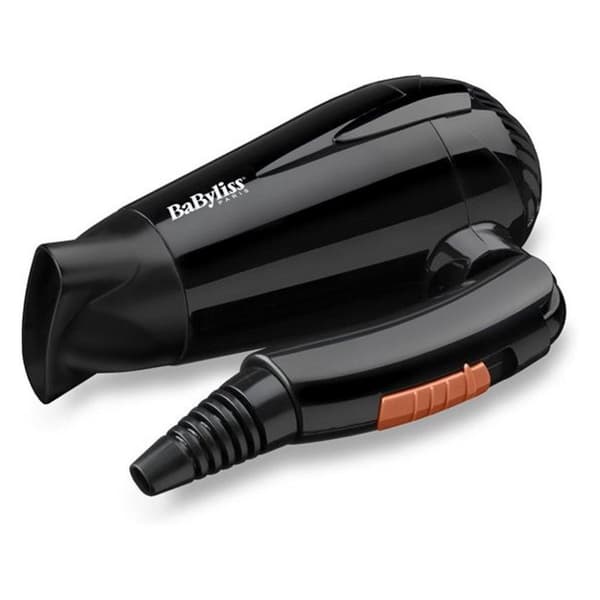 Babyliss 5344E Rejsetør Hårtørrer 2000W Sort