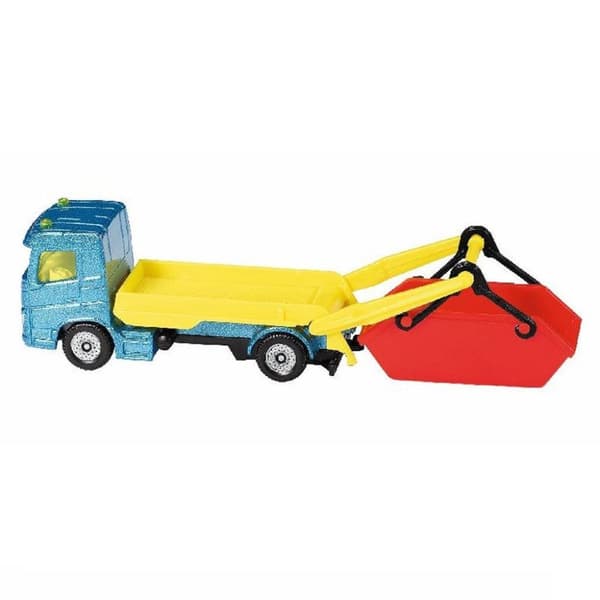 Siku 1695 lastbil + murbrokker container og trailer