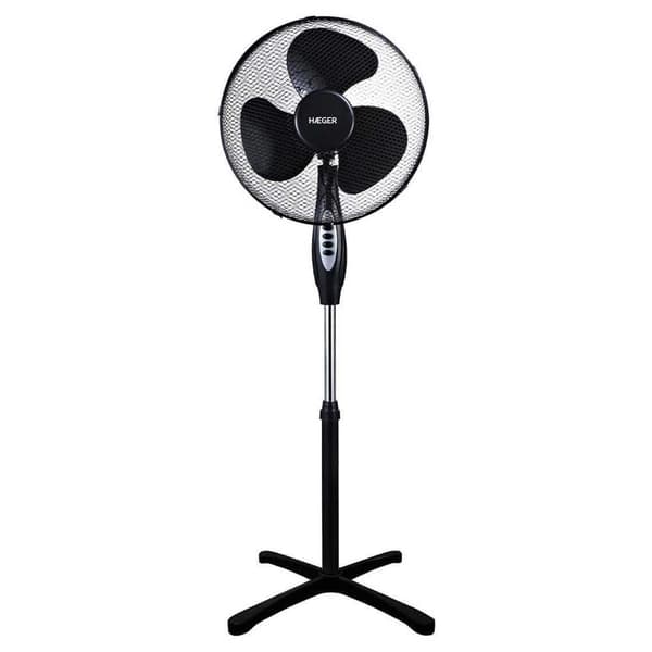 Haeger Pysyvä Tuuletin Sf16b012a Cross Wind Hopeinen One Size / EU Plug
