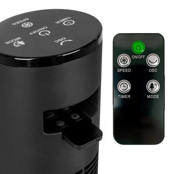 Haeger Torni Tuuletin Tfr36005a Elite Tower V Hopeinen One Size / EU Plug
