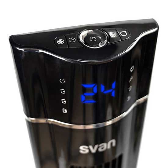 Svan Tower Fan Svve02420tr 60w Søvfarvet One Size / EU Plug