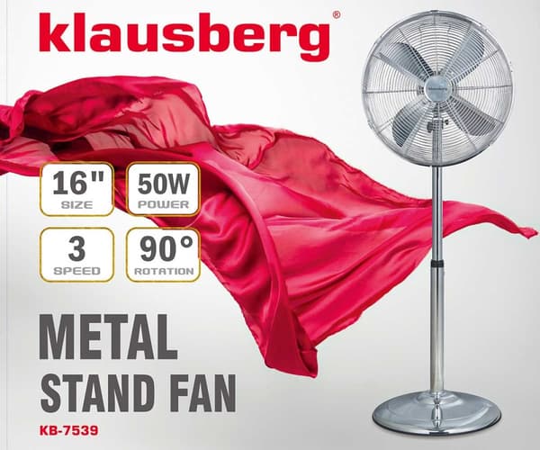 KLAUSBERG KB-7539 GULVVENTILATOR