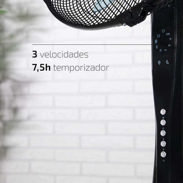 Cecotec Stand Ventilator Energysilence 530 Power Connected Black Sort One Size / EU Plug