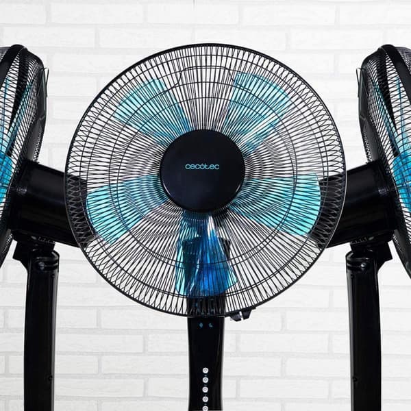Cecotec Stand Ventilator Energysilence 530 Power Connected Black Sort One Size / EU Plug