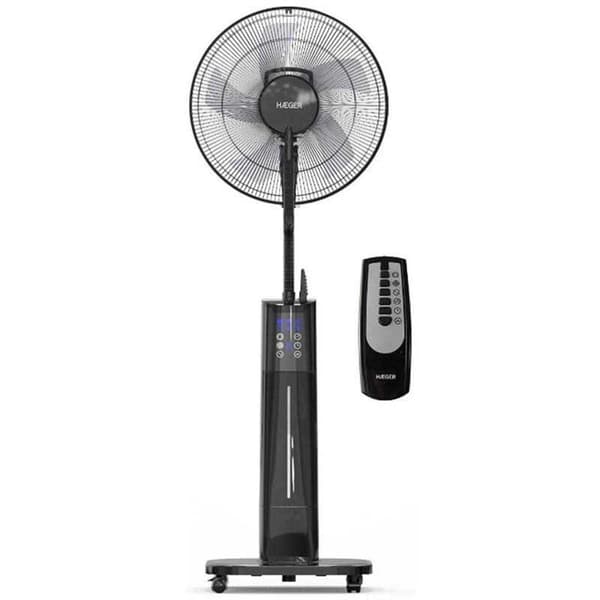 Haeger Black Mist Ll Gulvventilator  One Size / EU Plug