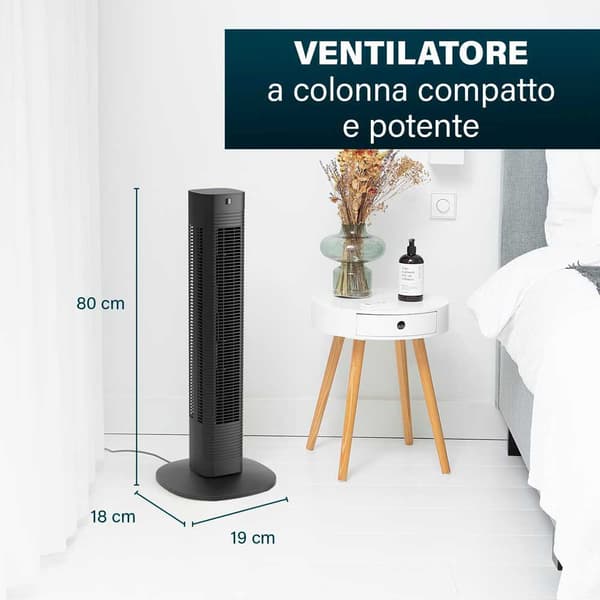 Princess Compact 103 Cm Tårnventilator  One Size / EU Plug