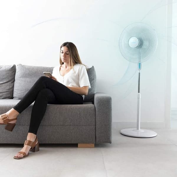 Cecotec Energysilence 600 Max Flow Gulvstående Ventilator Hvid One Size / EU Plug