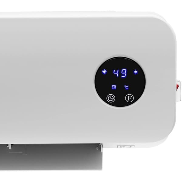 Elektrisk keramisk värmare vägg luftridå med fjärrkontroll 1000/2000W