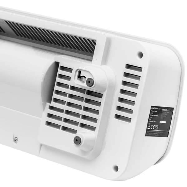 Elektrisk keramisk värmare vägg luftridå med fjärrkontroll 1000/2000W