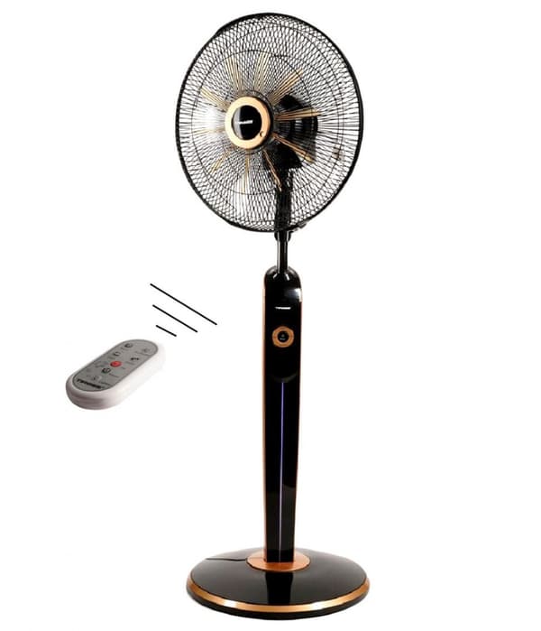 Lattiatuuletin kauko-ohjaimella 44cm 75W RETRO TIROSS TS-956-1