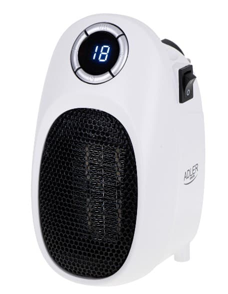 Adler AD 7749 varmeblæser Easy heater elvarmer farelka 1500W