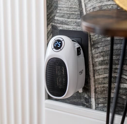 Adler AD 7749 puhallinlämmitin Easy lämmitin sähkölämmitin farelka 1500W