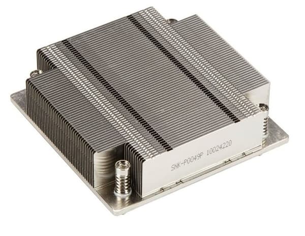 Supermicro SNK-P0049P computerkølesystem Processorkøleplade/radiator Aluminium