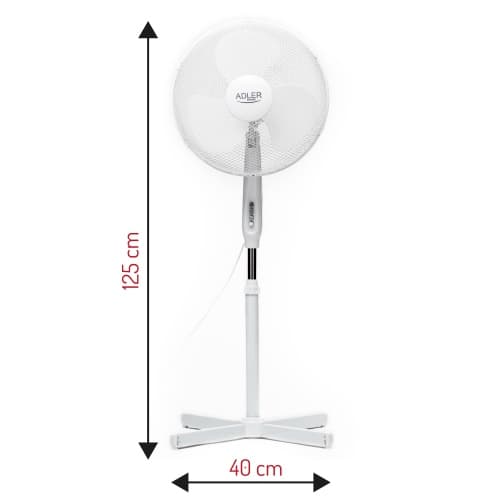 AD 7305 Stående ventilator 40cm