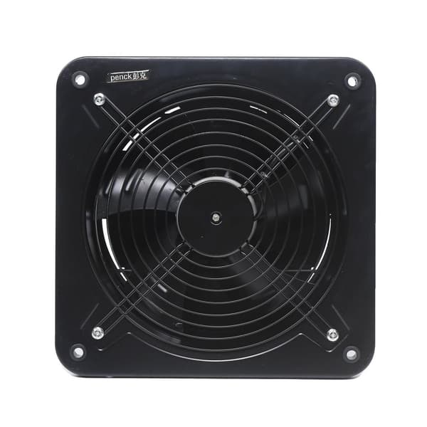 Axialfläkt, 150W effekt, 2850m³/h luftflöde,svart