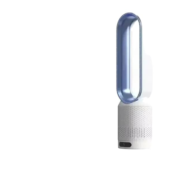 Bladeless Tower Fan, Fjernbetjening, 90° Oscillation,Blå