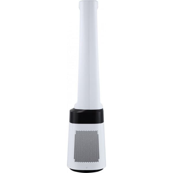 Ströme Gliding Grille Bladeless 2-in-1 tornituuletin ja ilmanpuhdistin, valkoinen
