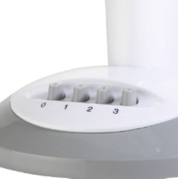 Emerio FN-114202 Vit | Fläkt | Väderkvarn, 30 cm, 3 hastighetsinställningar