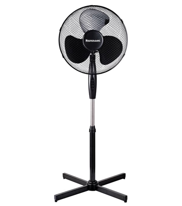 Gulvventilator Ravanson WT-1040SB (sort)
