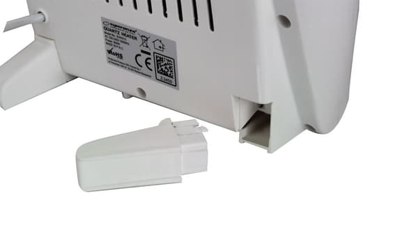 Esperanza EHH010 Sähköinen kvartsilämmitin 400W/800W Valkoinen