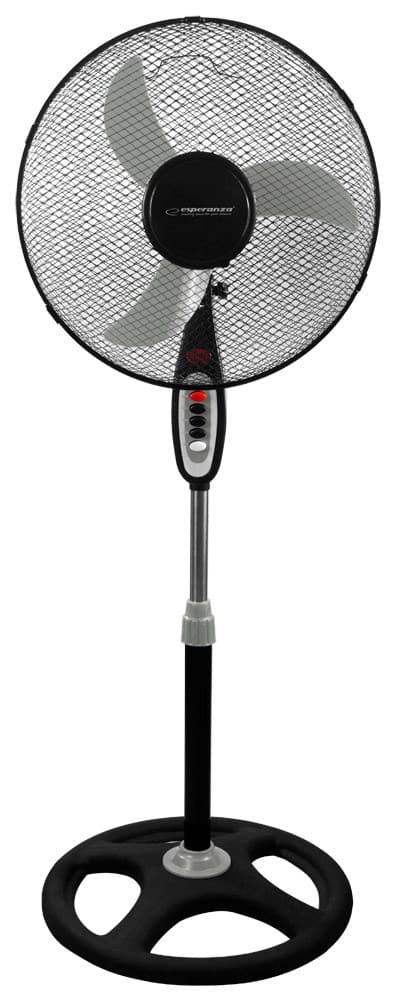 Esperanza EHF002KE, 16'' stående ventilator, sort og grå