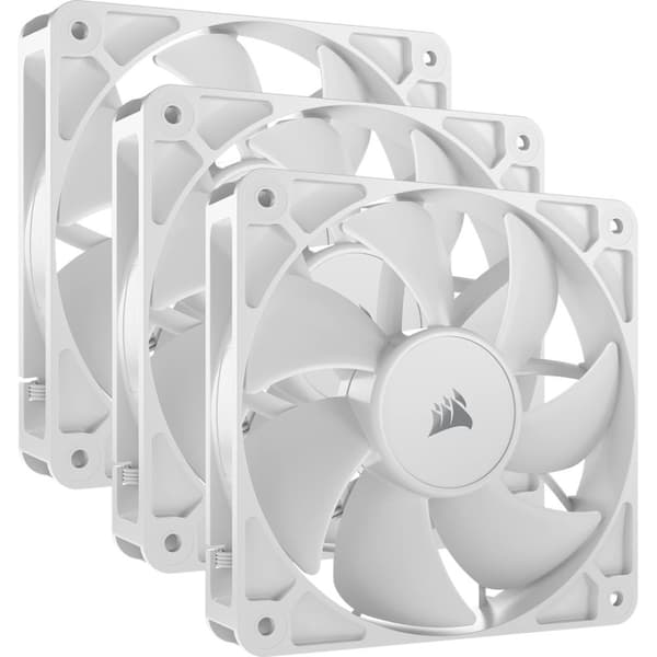Corsair RS120 tietokoneen kotelotuuletin 12 cm valkoinen 3 kpl