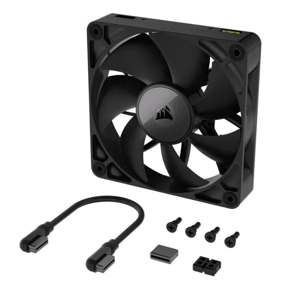Corsair iCUE LINK RX140 Tietokonekotelotuuletin 14 cm musta 1 kpl