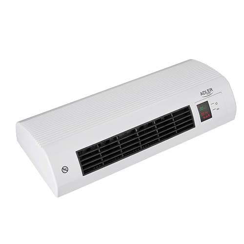 Adler Lämmitin Ilmaverho AD 7714 Ilmaverho 2200 W Valkoinen musta, Valkoinen
