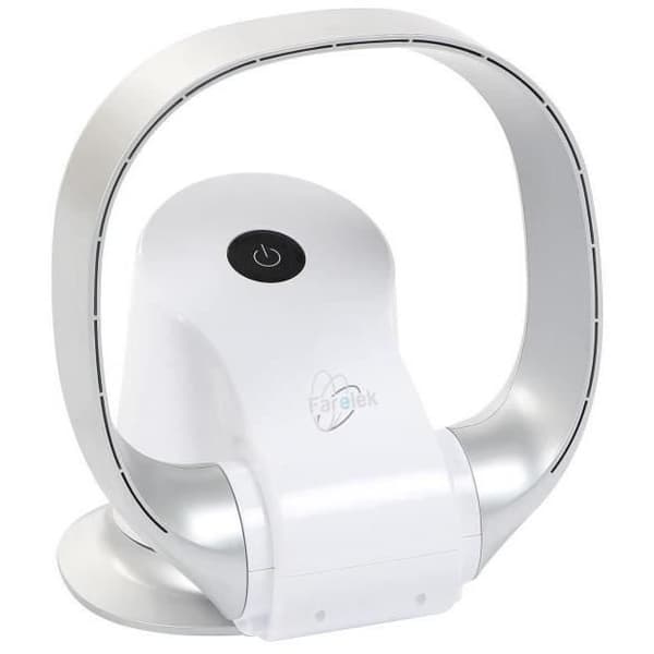 26 W erittäin hiljainen siivetön pöytätuuletin - FARELEK - SILENT-AIR RING - 9+2 nopeutta - värähtelevä +/-40°