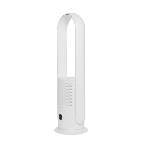 OCEANIC Luftrenande fläkt med filter - Bladlös - Oscillerande - 35W - H.80 cm - 8h timer - Fjärrkontroll