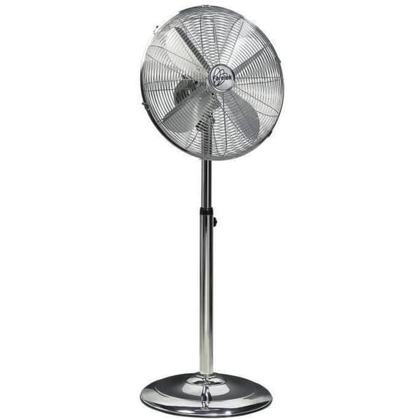 40 cm 50 W krominen lattiatuuletin - ARIZONA - 3 nopeutta, värähtelevä