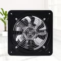Miniatyrbillede 2 af 4: Axial industriventilator, 200 mm størrelse, 80 W effekt, 2800 RPM hastighed,sort