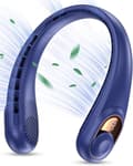 Miniatyrbillede 1 af 6: Lollanda Bærbar Halsventilator 4000mAh, Bærbar Ventilator / Halsventilator / Hæng om halsen – 3 hastigheder, Stille, Rejse, Hæng om halsen