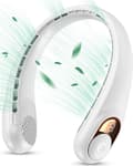 Miniatyrbillede 1 af 7: Lollanda Bærbar Halsventilator 4000mAh, Bærbar Ventilator / Halsventilator / Hæng om halsen – 3 hastigheder, Stille, Rejse, Hæng om halsen