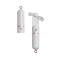 Miniatyrbillede 5 af 5: Lollanda Mini USB Håndblæser, Genopladelig, 110 g, 3 Hastigheder