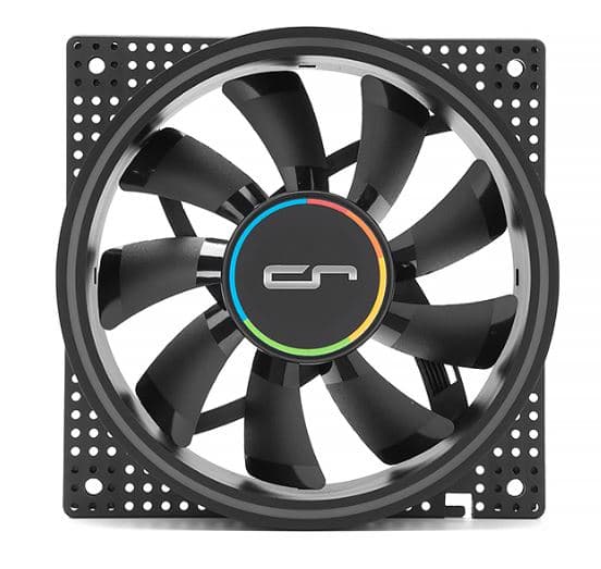 Cryorig Crona S - 120 mm PWM Fan, ARGB - Black, 3 pack