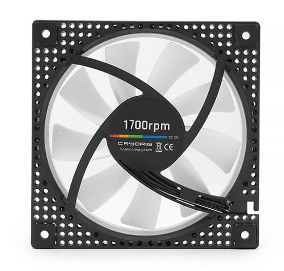 Cryorig Crona X - 120 mm PWM Fan, ARGB - White, 3 pack