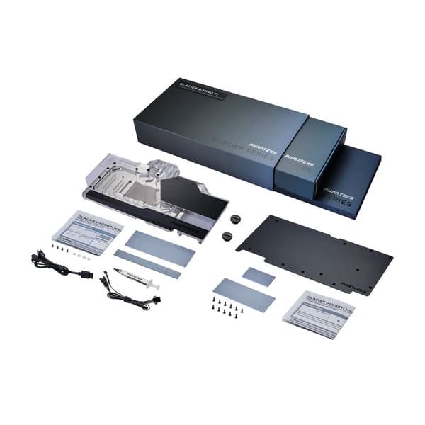 Phanteks RTX 3090Ti GPU Full Water Block MSI,DRGB Lighting, Bundle, BK