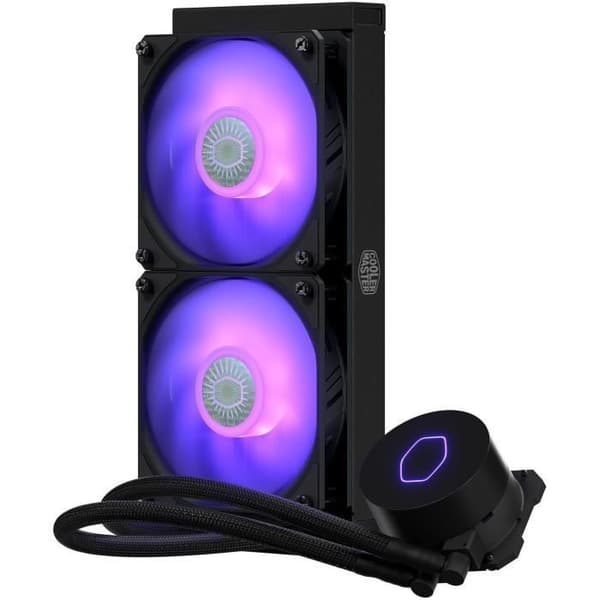 COOLER MASTER MasterLiquid ML240L V2 RGB - WaterCooling AIO-processor (Intel &amp; AMD), 2x 120mm RGB
