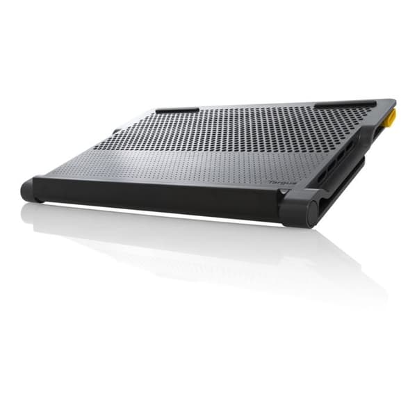 Ventilerat stöd för dator - TARGUS - Chill Mat + - 4 USB 2.0-portar - Svart - 2 Fläktar Svart